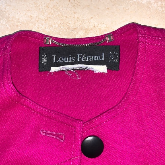 LOUIS FERAUD trophy vintage pink wool suit, tailored skirt & jacket. 6 EUC - Picture 15 of 17